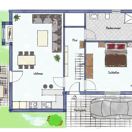 With 3 Bedrooms グレートジール